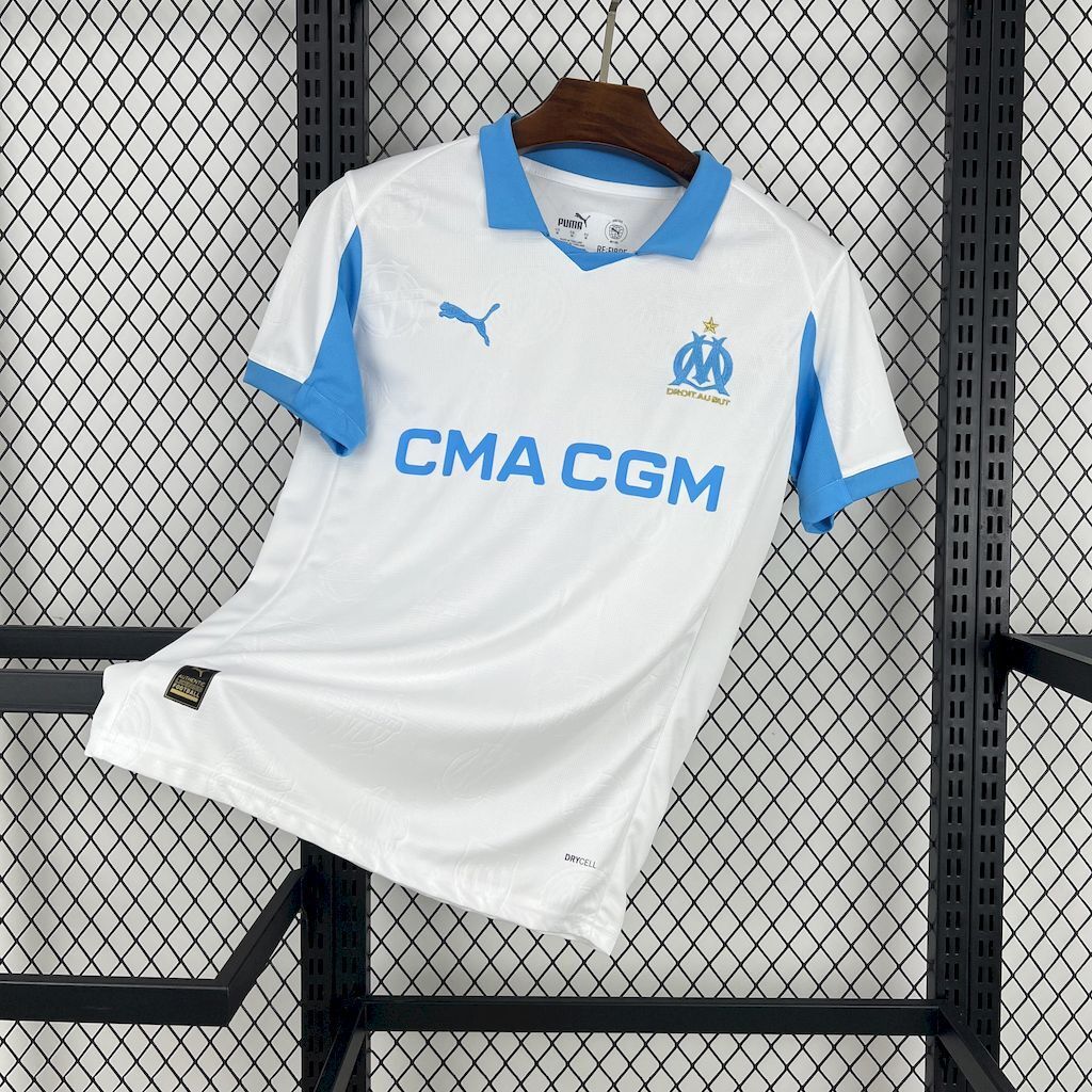 25-26 Olympique Marseille Home - MAXIGOLDEN