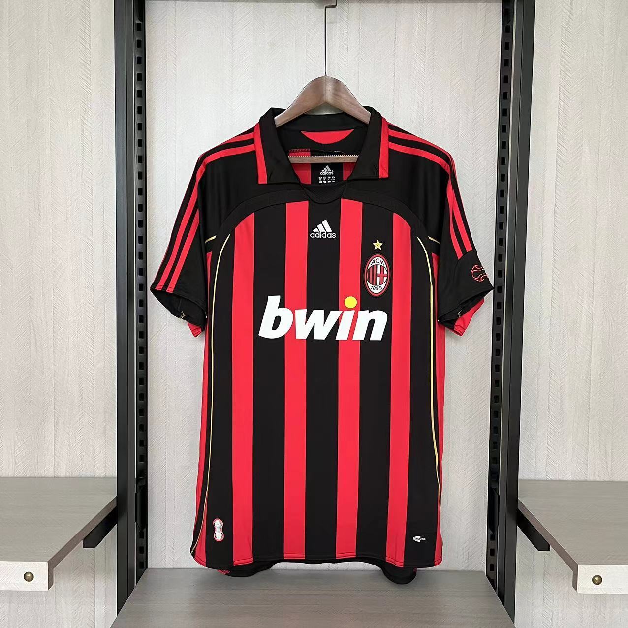 06-07 AC Milan Home Retro