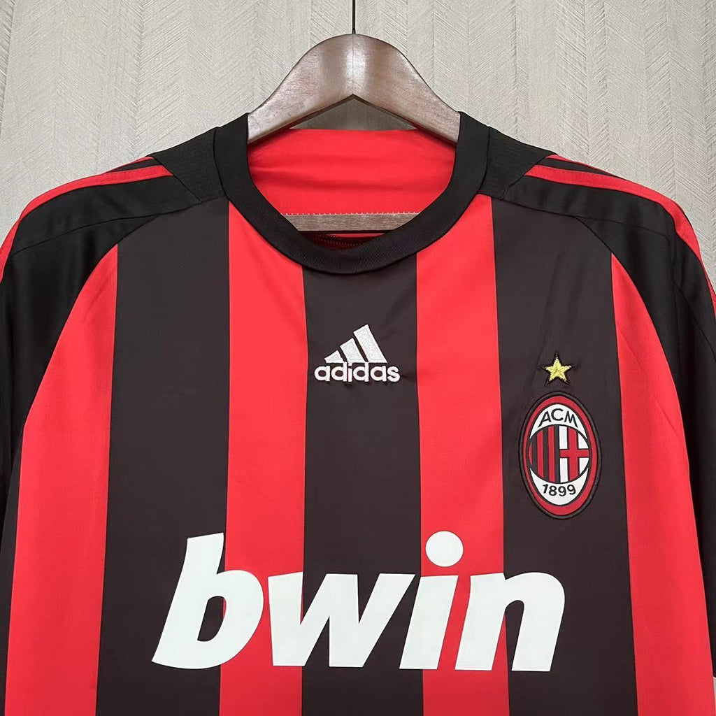 08-09 AC Milan Home Retro