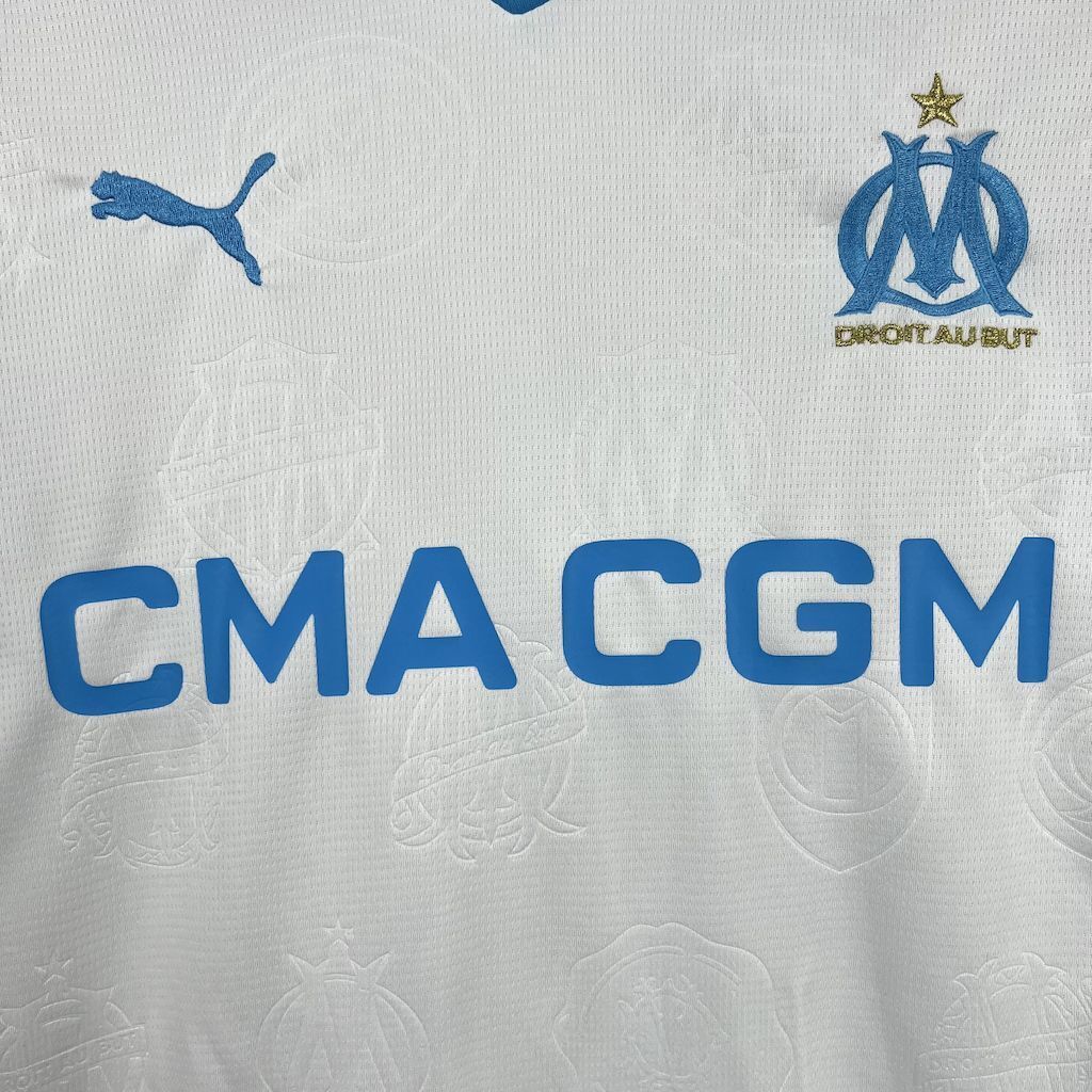 25-26 Olympique Marseille Home - MAXIGOLDEN