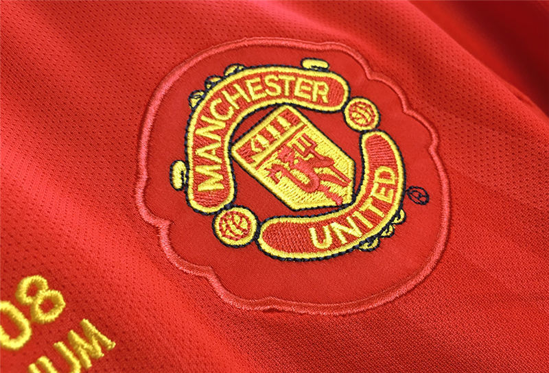 07-08 Manchester United Champions League Home Retro - MAXIGOLDEN