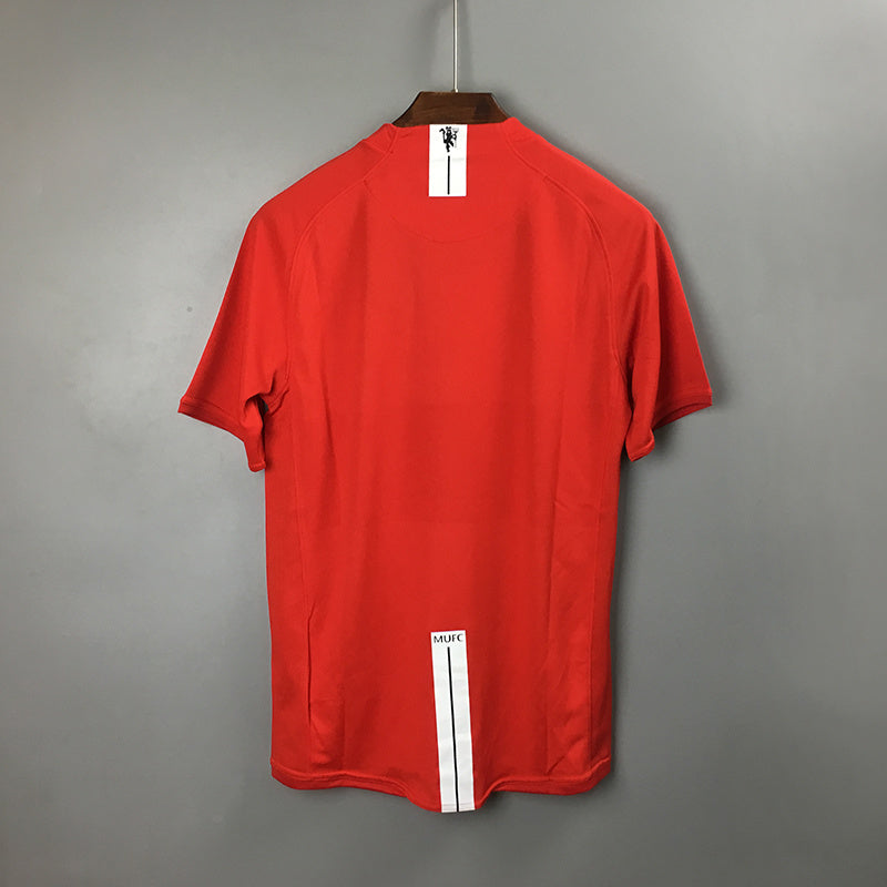 07-08 Manchester United Champions League Home Retro - MAXIGOLDEN