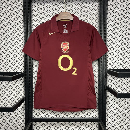 05-06 Arsenal Home Retro - MAXIGOLDEN