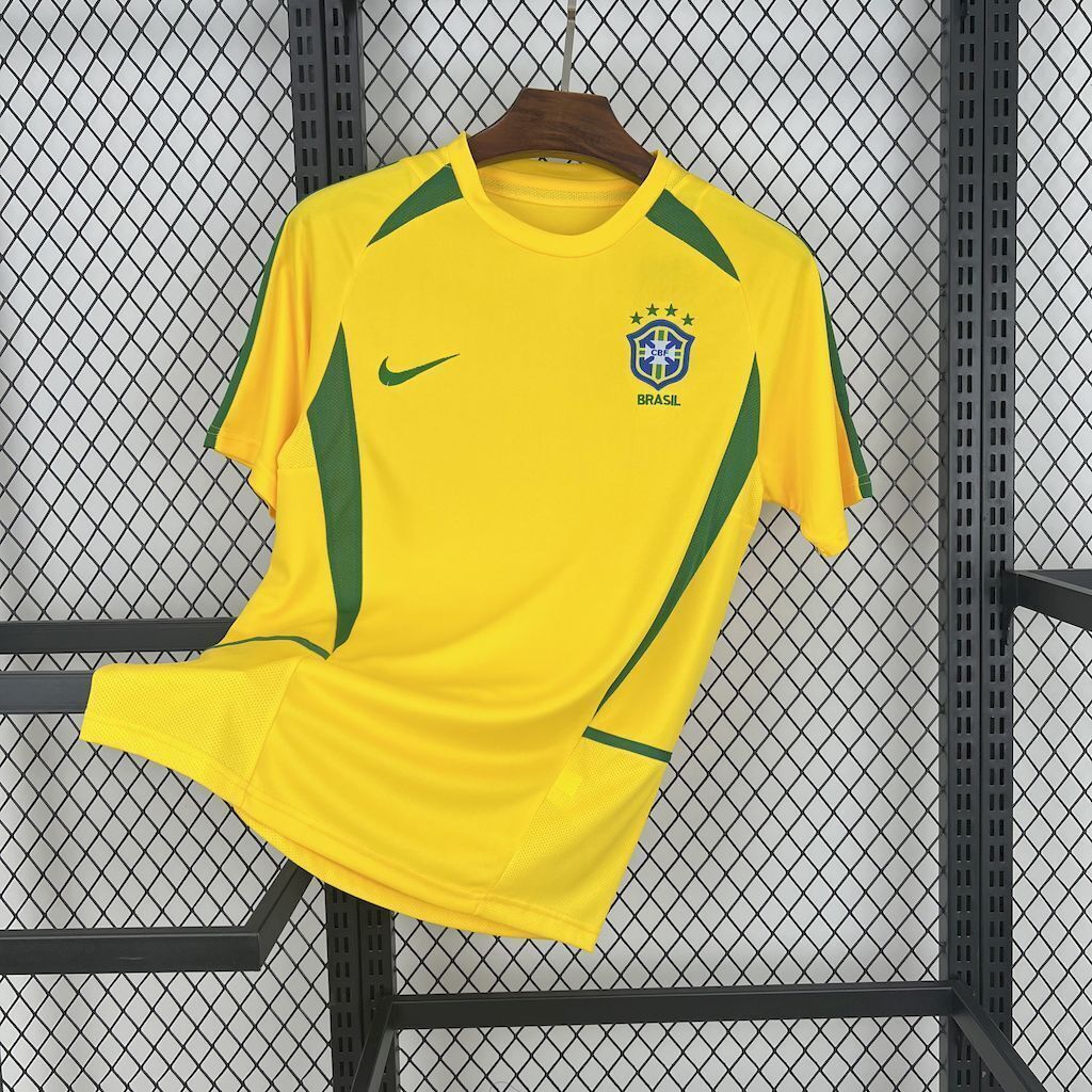 Brazil 2002 Home Retro - MAXIGOLDEN