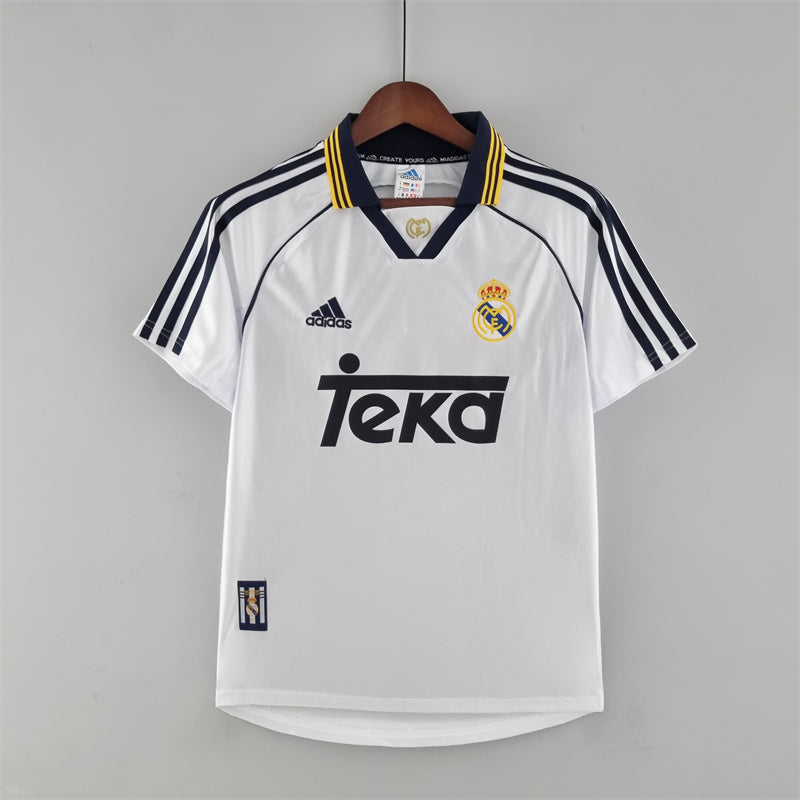 98-99 Real Madrid Home Retro - MAXIGOLDEN